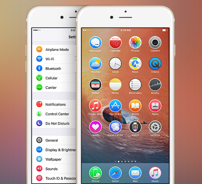 25 Best Ios 9 Themes For Your Iphone