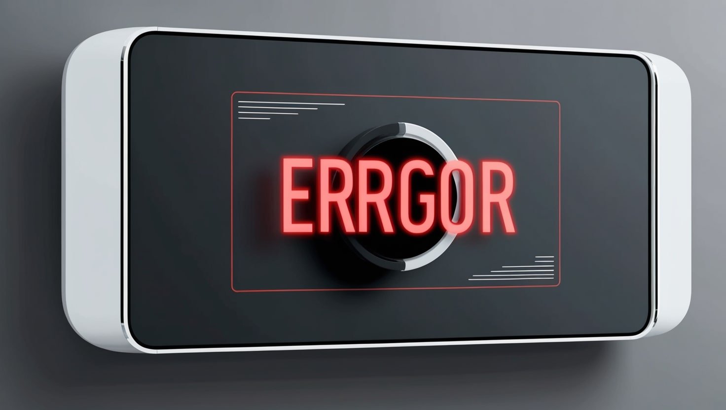A digital screen displaying a network error message with a spinning black circle, symbolizing the ChatGPT outage affecting businesses worldwide on June 10, 2025.